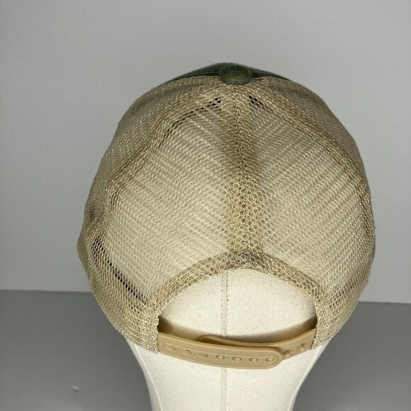 Tate + Zoey Green Distressed Style Adjustable Hat - Picture 3 of 7